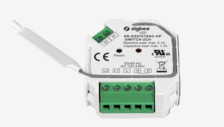 Oz Smart Zigbee Double Relay Puck