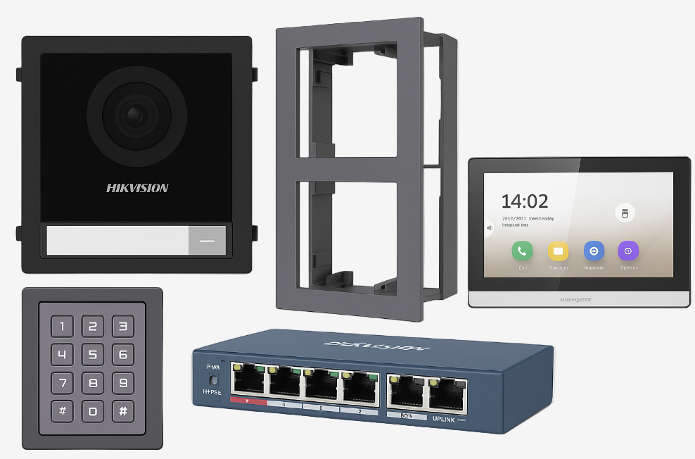 Hikvision 2nd Gen IP Intercom Kit