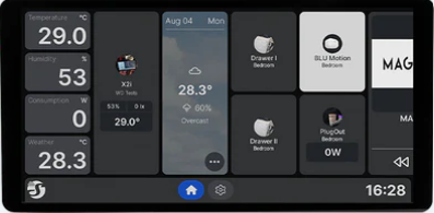 Shelly Wall Display X2i- Silver