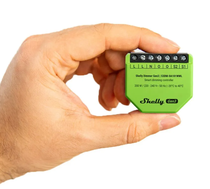 Quad Shelly Dimmer Kit (Push Button)