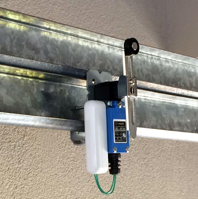 Wifi Garage Door Opener Shelly 1 Roller Limit Switch