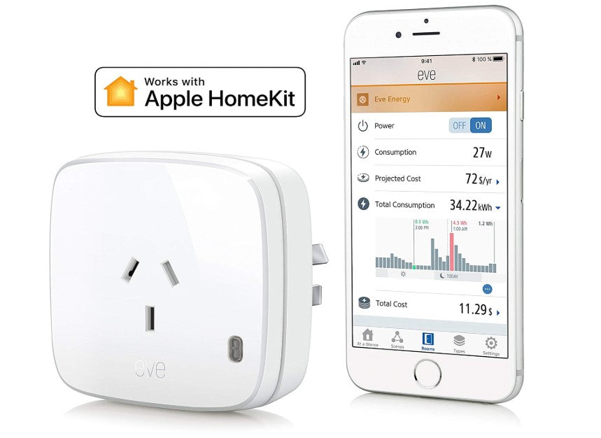 Eve Energy, HomeKit Smart Plug, Plugin Smart Home Siri Power Point