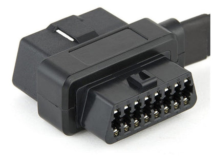 OBD II 16 Pin OBD Cable Male To Female Y Splitter Extension Cable