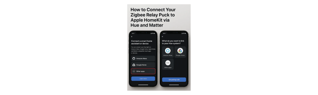 How to Connect Your Zigbee Relay Puck to Apple HomeKit via Hue and Matter