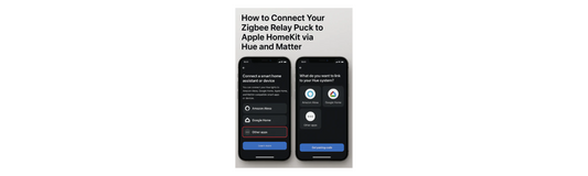 How to Connect Your Zigbee Relay Puck to Apple HomeKit via Hue and Matter