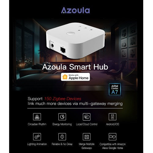 Azoula Zigbee Homekit Hub Smart Home Gateway Australia Home Automation