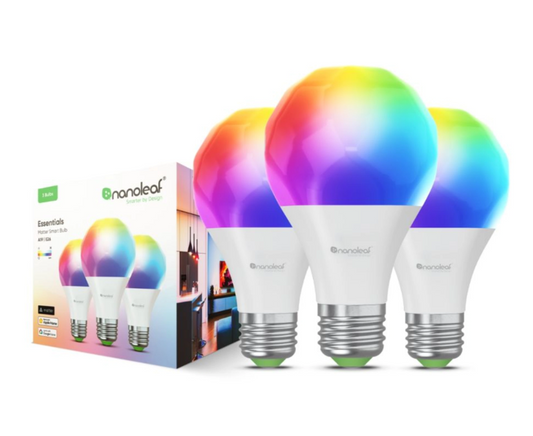 Nanoleaf Essentials Smart Bulb E27 (Matter Compatible) - 3 Pack