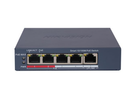 Hikvision 4-Port PoE Switch