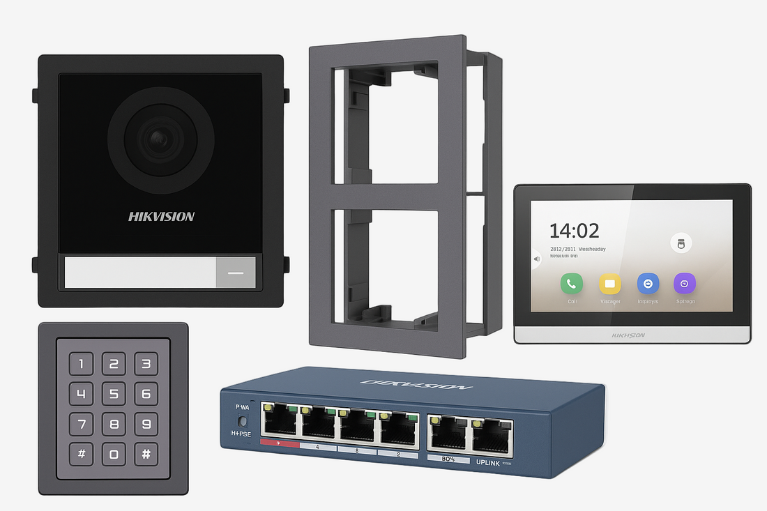 Hikvision 2nd Gen IP Intercom Kit Smart Home Camera System Door Access hikvision-2nd-gen-ip-intercom-kit-smart-home-camera-system-door-access