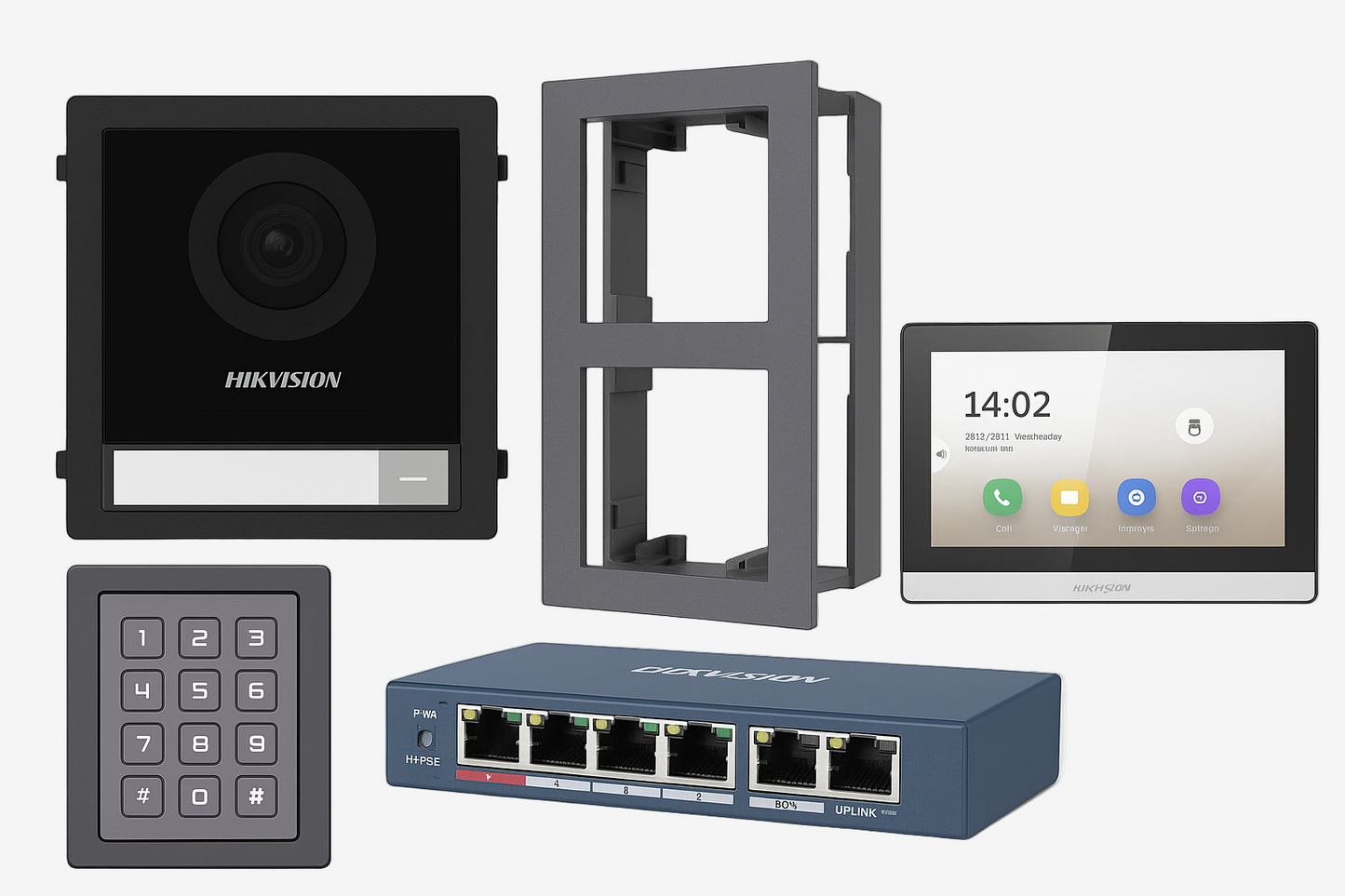 Hikvision 2nd Gen IP Intercom Kit