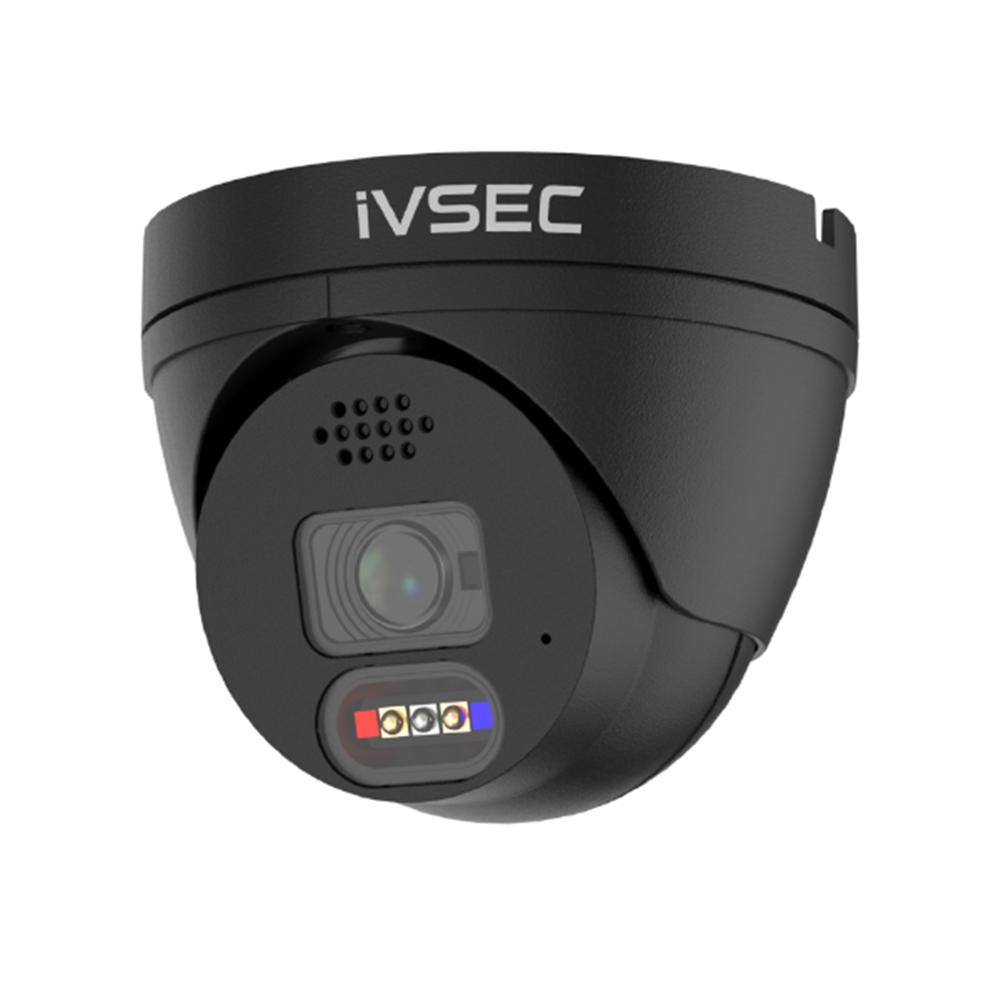 IVSEC Turret 8mp Camera Black