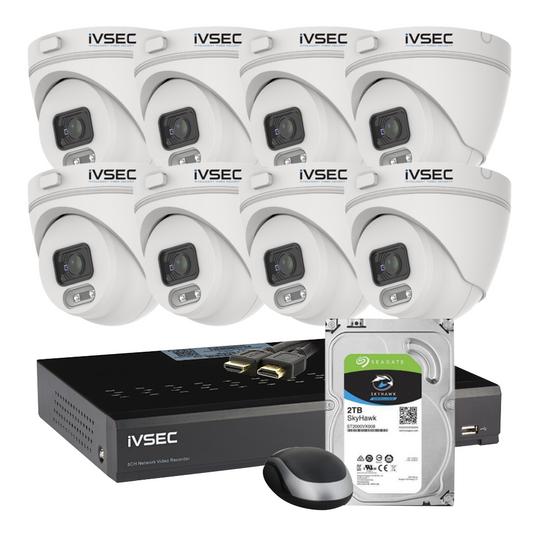 IVSEC LX-Series 8 Camera Kit