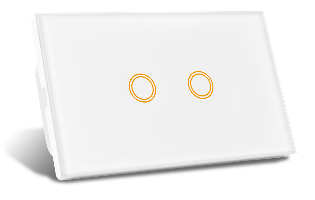 Oz Matter Double Light Switch