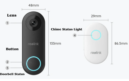 Reolink Video Doorbell WiFi