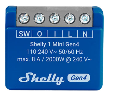 Shelly 1 Mini Gen 4 (ANZ)