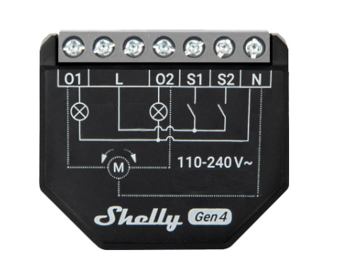 Shelly 2PM Gen4