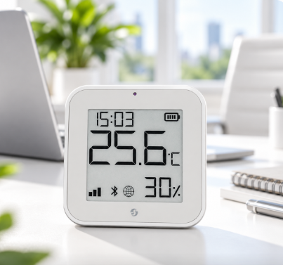 Shelly BLU H&T Display ZB (White)