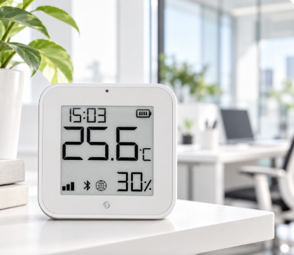 Shelly BLU H&T Display ZB (White)