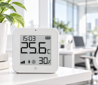Shelly BLU H&T Display ZB (White)