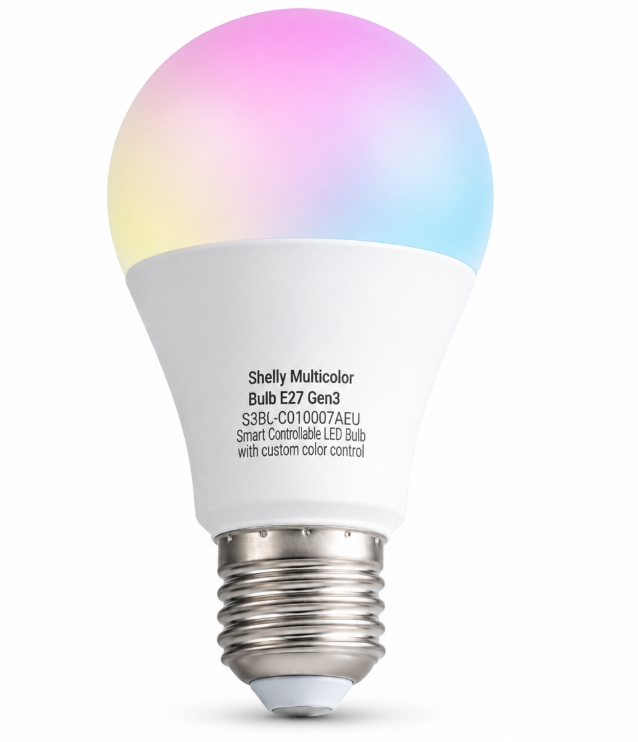 Shelly Multicolor Bulb E27 Gen3
