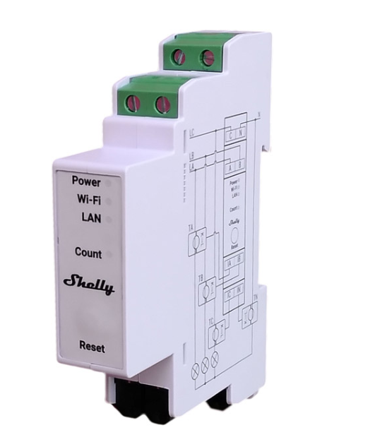 Shelly Pro 3EM - 3CT 63