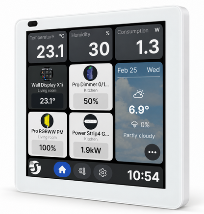 Shelly Wall Display X1i- Silver