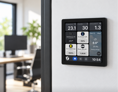 Shelly Wall Display X1i-Black