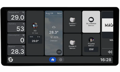 Shelly Wall Display X2i- Black