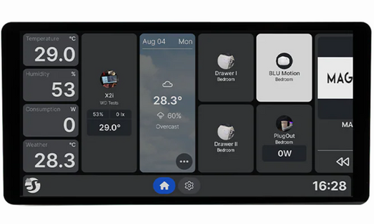 Shelly Wall Display X2i- Black