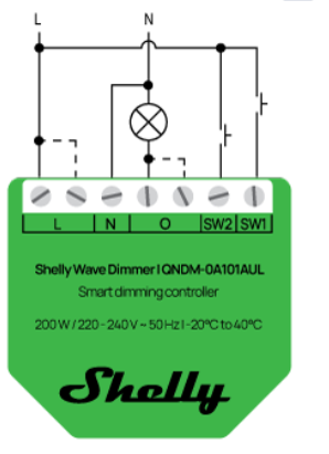 Shelly Wave Dimmer AU