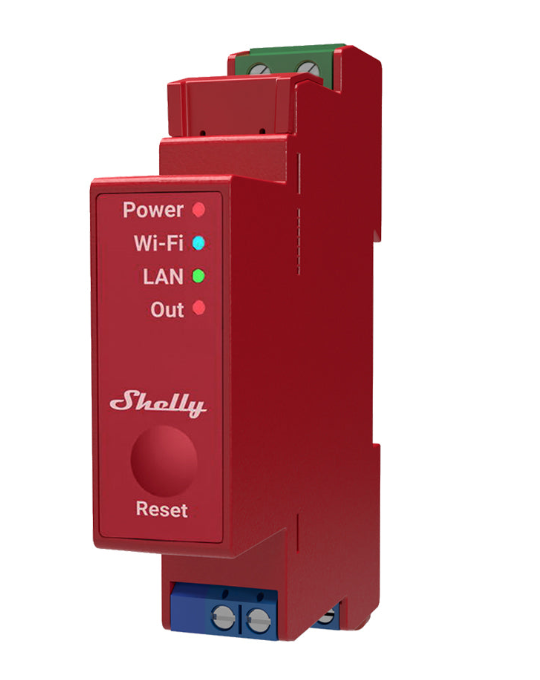 Shelly Pro 1PM Smart Home Automation Wifi Din Rail mount Switch Relay