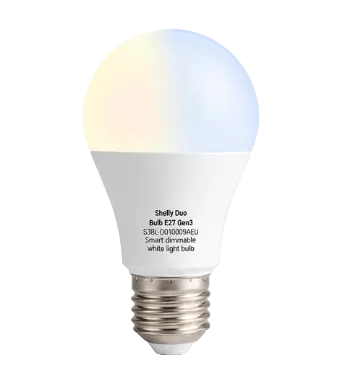 Shelly Duo Bulb E27 Gen3