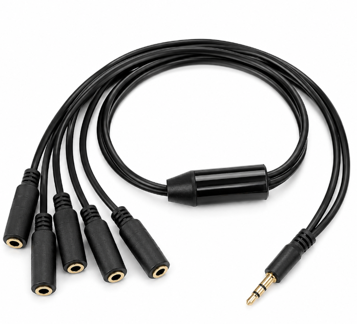 Splitter 1 to 5 - 3.5mm Jack
