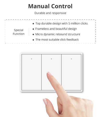 Zemismart Zigbee Quad Push Switch