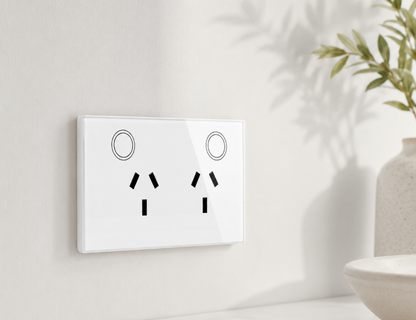 Zigbee Double Power Point (White)