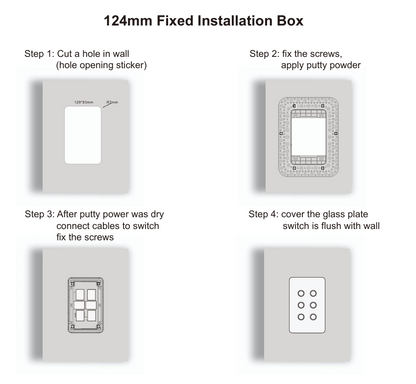 Oz Matter Smart Switch Plaster Bracket