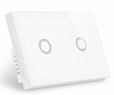 Oz Matter Double Light Switch