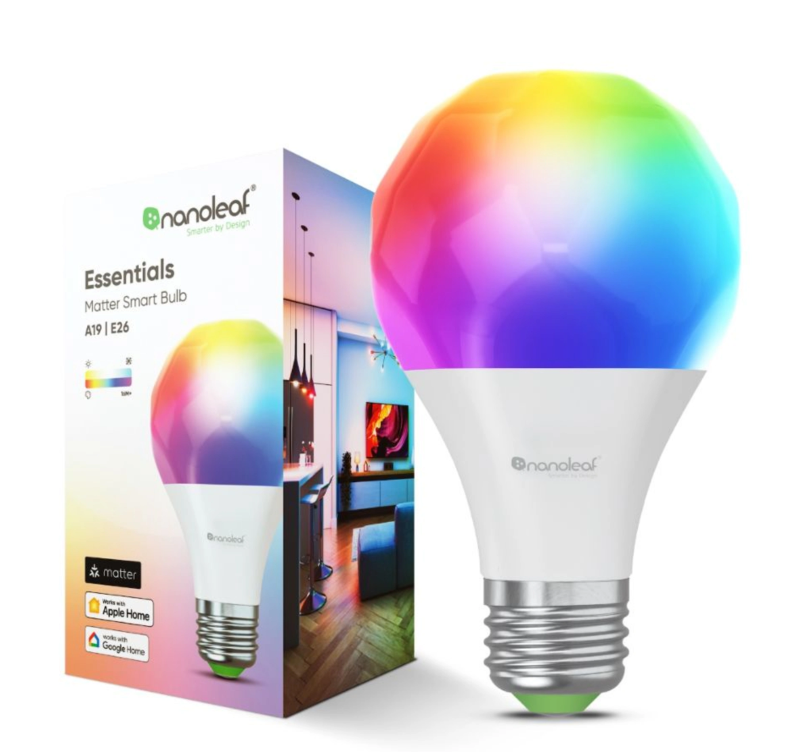 Nanoleaf Essentials Smart Bulb E27 (Matter Compatible)