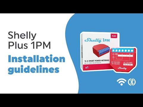 Shelly Plus 1PM UL, WiFi & Bluetooth Smart Relay Switch with Power  Metering Function