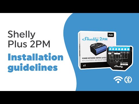 Shelly 2.5 Relay Light, Switch WiFi Smart Home Automation