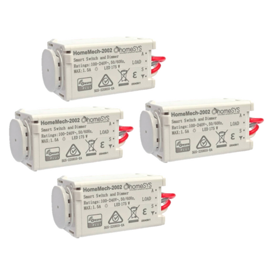 Get 4 x HomeSYS Z-wave Dimmer Mech for the price of 3