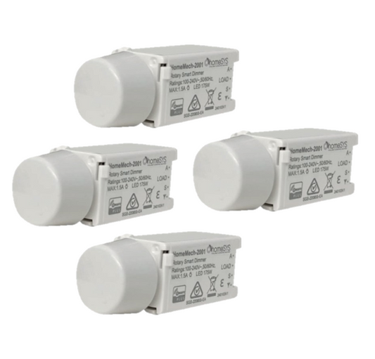 Get 4 x HomeSYS Z-Wave Rotary Dimmer Mech for the price of 3
