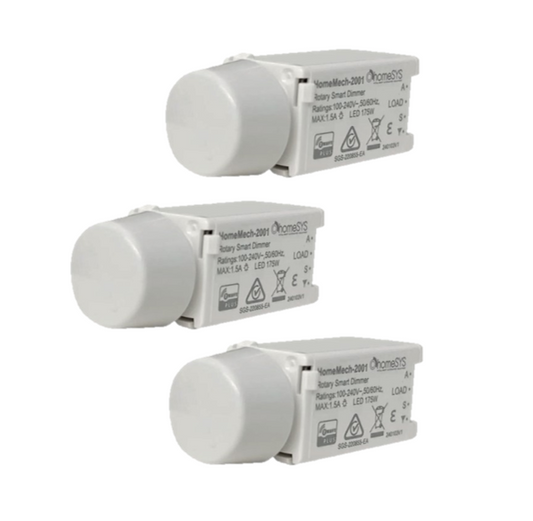 Get 3 x HomeSYS Z-Wave Rotary Dimmer Mech for the price of 2