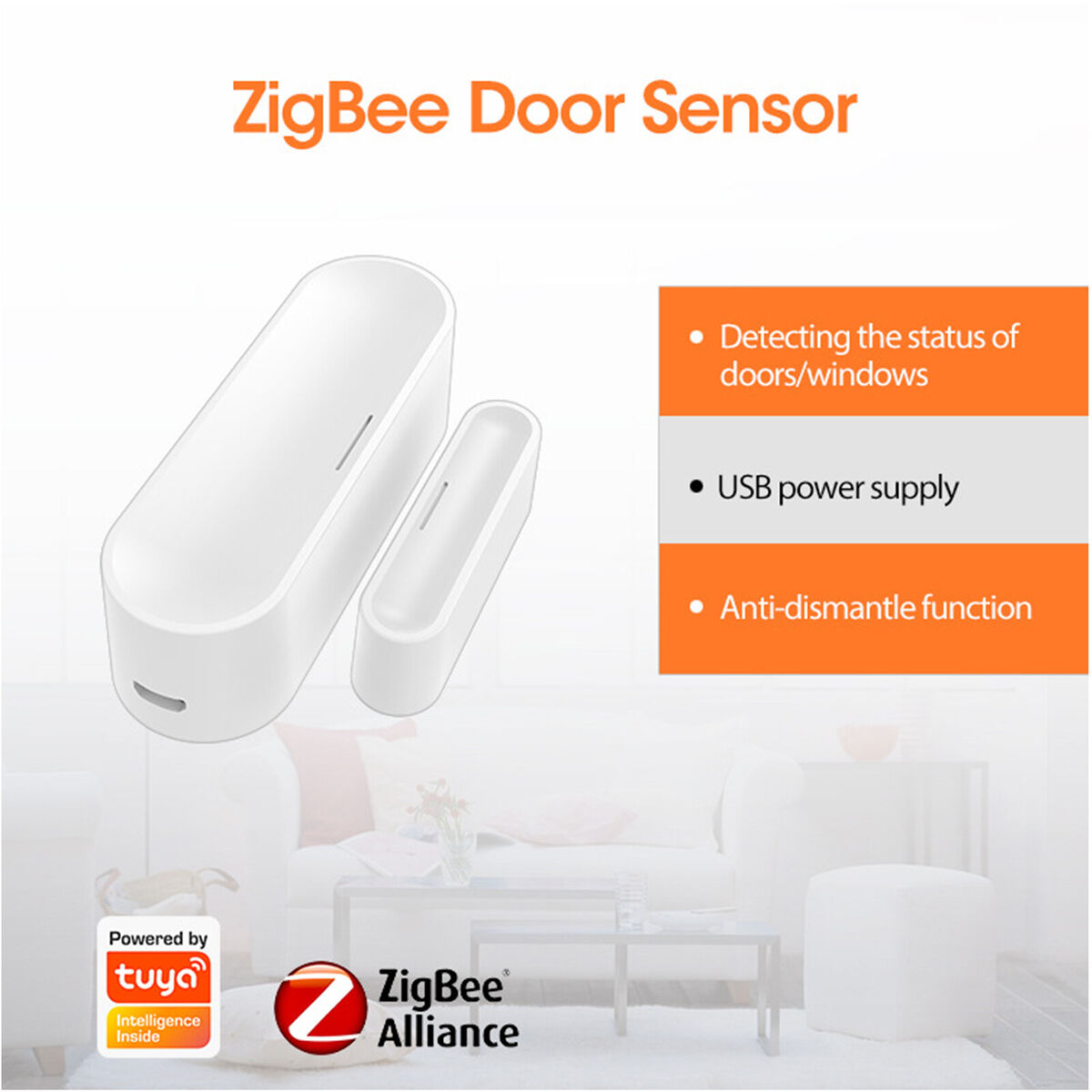 Oz Smart Zigbee Door Sensor