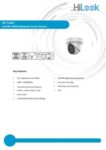 HIKVISION HiLook Dome Camera