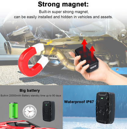 4G Heavy Duty Portable Tracker