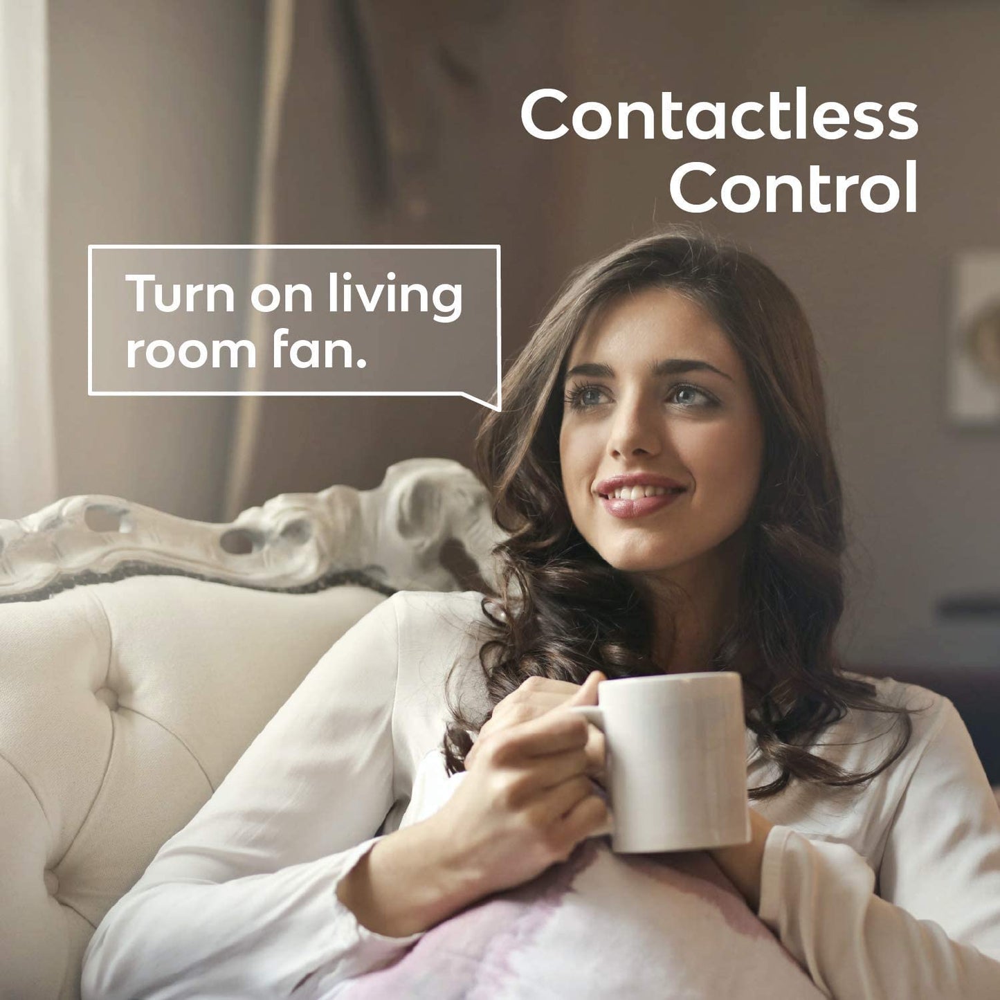 BOND - Makes Your Old Ceiling Fan Smart (Wi-Fi). Alexa Echo and Google Home Compatible