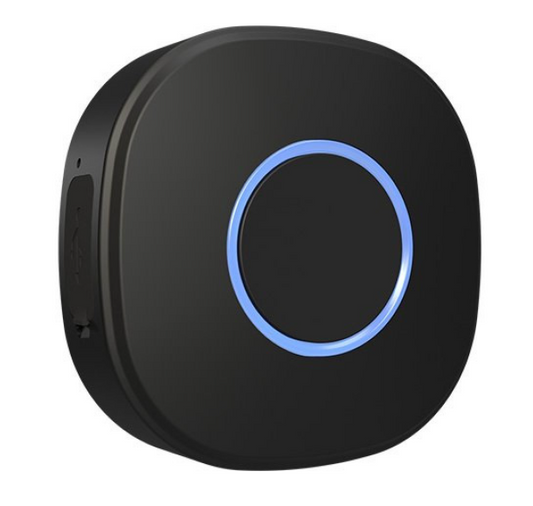 Shelly Wifi Button 1 Black, Wifi Smart Remote, Alexa and Google Compatible