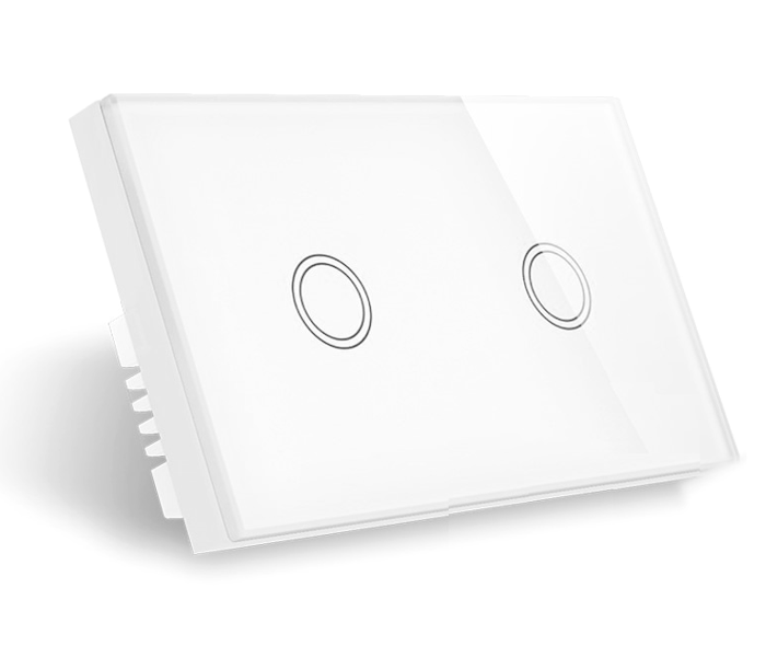 Zigbee Double Light Switch Smart Home Automation Australia Wall 2 Gang