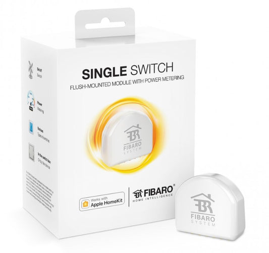 Fibaro HomeKit Switch, Apple Siri control Smart Home Automation Device